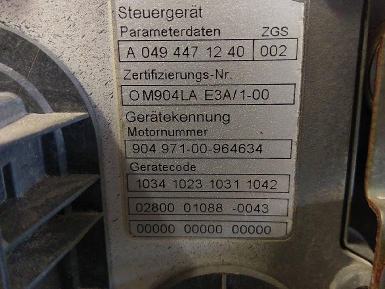 Mercedes OM 904LA