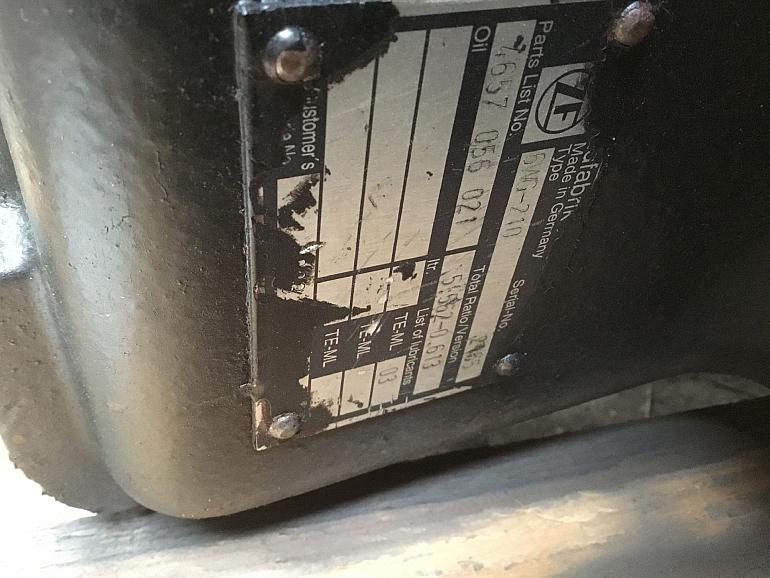 ZF 6 WG 210