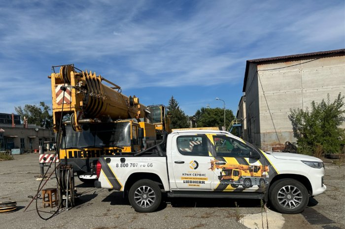 Ремонт грузовой лебедки LIEBHERR LTM-1250