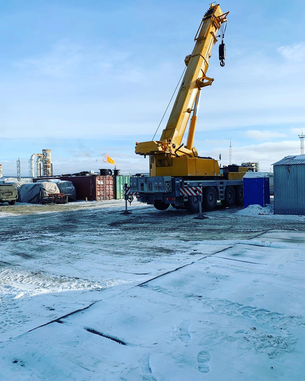 Замена сцепления автокрана LIEBHERR LTM 1100-4.2
